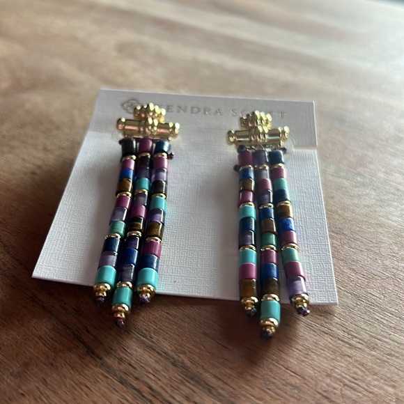 Kendra Scott Bree Statement Earrings - Picture 3 of 7